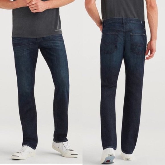 7 For All Mankind Other - {7FAM} Standard Straight Leg Jeans 36